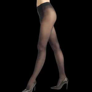 Femme Doré Doré Collants^Collant microfibre Intensité 30 deniers semi opaque - Bleu marine mat