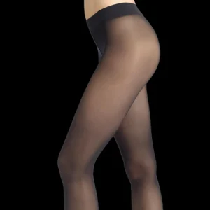 Femme Doré Doré Collants^Collant microfibre Intensité 30 deniers semi opaque - Bleu marine mat