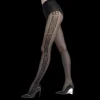 Femme Doré Doré Collants^Collant motif tribal - 20 deniers -