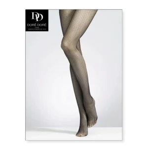 Femme Doré Doré Collants^Collant Résille - Couleur blanche - Mariée