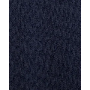Femme Doré Doré Collants^Collants en coton maille unie - Bleu marine