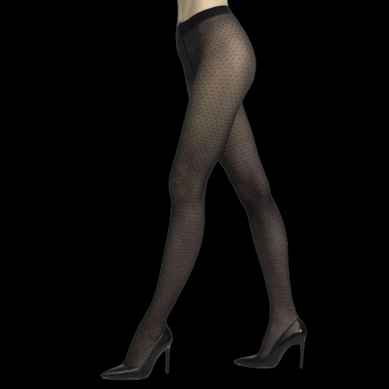 collants_fantaisie_textur_0-2.webp Femme Doré Doré Collants^Collants fantaisie texturés - Bleu foncé