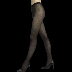 Femme Doré Doré Collants^Collants étoile et dentelle -