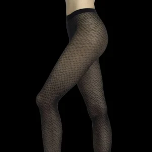 Femme Doré Doré Collants^Collants étoile et dentelle -