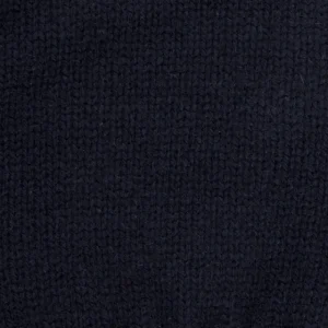Doré Doré Gants^Gants sans doigt (mitaine) en laine et cachemire - Bleu marine