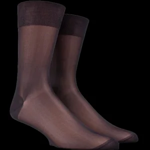 Homme Doré Doré Chaussettes^Lot de 7 chaussettes homme voile polyamide -