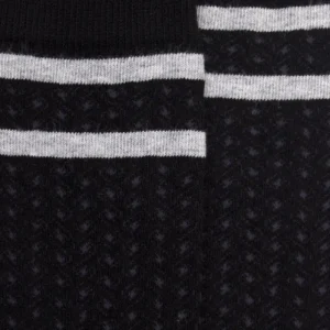 Enfant Doré Doré Chaussettes Hautes^Mi-bas enfant en coton avec motif tissés -