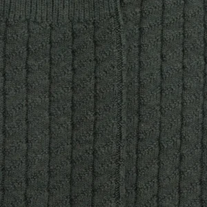 Homme Doré Doré Chaussettes Hautes^Mi-bas homme en laine épaisse - Vert thuya