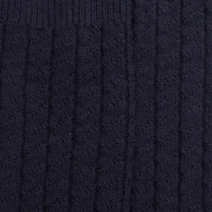 Homme Doré Doré Chaussettes Hautes^Mi-bas homme en laine épaisse - Bleu marine