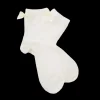 Enfant Doré Doré Socquettes^Socquette enfant tulle et noeud - Givre