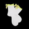 Enfant Doré Doré Socquettes^Socquettes hes et vert fluo pour enfant
