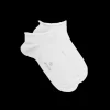 Femme Doré Doré Socquettes^Socquettes courtes avec bord roulé en coton égyptien -