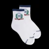 Enfant Doré Doré Socquettes^Socquettes en coton éponge sport DD 1819 pour enfants -