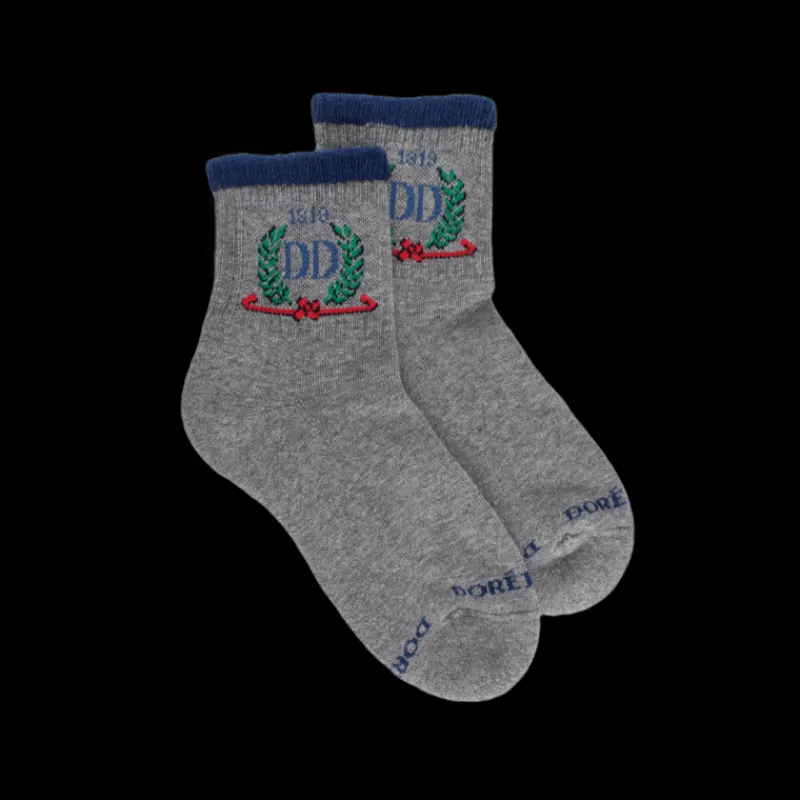 socquettes_en_coton_ponge_0.webp Enfant Doré Doré Socquettes^Socquettes en coton éponge sport DD 1819 pour enfants - Gris Rocheux