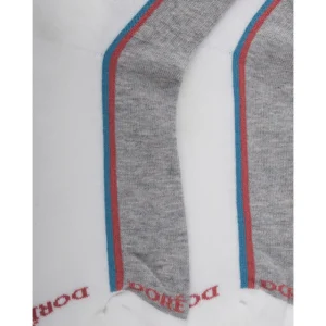 Femme Doré Doré Socquettes^Socquettes en coton éponge à motifs colorés pour femmes -