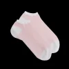 Femme Doré Doré Socquettes^Socquettes en viscose à petits losange - Rose clair