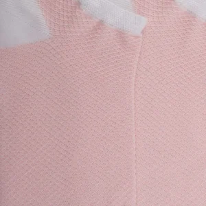 Femme Doré Doré Socquettes^Socquettes en viscose à petits losange - Rose clair
