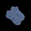Enfant Doré Doré Socquettes^Socquettes enfant en coton égyptien - Bleu jean clair