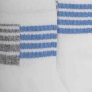 Enfant Doré Doré Socquettes^Socquettes enfant en coton à motifs rayures sportives -