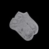 Enfant Doré Doré Socquettes^Socquettes enfant Eureka en coton égyptien - Gris