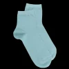 Enfant Doré Doré Socquettes^Socquettes enfant Light en fil d'Ecosse et polyamide - Bleu ciel