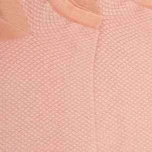 Femme Doré Doré Socquettes^Socquettes femme à motifs losanges - Rose poudre & Écru