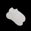 Femme Doré Doré Socquettes^Socquettes femme ajourées en coton à motifs roses - Blanc Givre