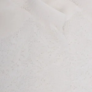 Femme Doré Doré Socquettes^Socquettes femme ajourées en coton à motifs roses - Blanc Givre