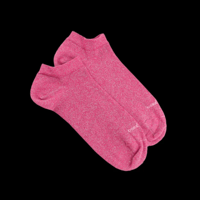 socquettes_femme_en_coton_0-12.webp Femme Doré Doré Socquettes^Socquettes femme en coton avec effet brillant -