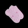 Femme Doré Doré Socquettes^Socquettes femme en coton égyptien - Violet Corolle