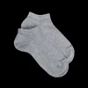 Femme Doré Doré Socquettes^Socquettes femme en coton doux et effet brillant lurex - Gris et argent