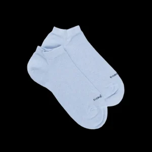 Femme Doré Doré Socquettes^Socquettes femme en coton avec effet brillant - Bleu Vague