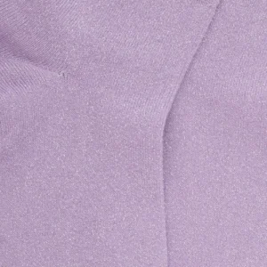 Femme Doré Doré Socquettes^Socquettes femme en coton avec effet brillant - Violet Crocus