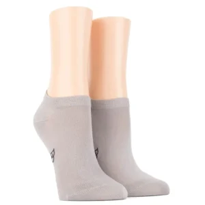 Femme Doré Doré Socquettes^Socquettes femme en fil d'Écosse - Gris Métal