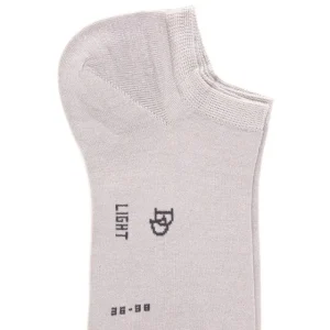 Femme Doré Doré Socquettes^Socquettes femme en fil d'Écosse - Gris Métal