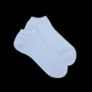 Femme Doré Doré Socquettes^Socquettes femme en résille - Bleu Vague