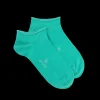 Femme Doré Doré Socquettes^Socquettes femme et fines en coton égyptien -