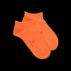 Femme Doré Doré Socquettes^Socquettes femme et fines en coton égyptien -