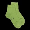 Femme Doré Doré Socquettes^Socquettes femme Light en fil d'Ecosse et polyamide - Vert