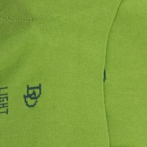 Femme Doré Doré Socquettes^Socquettes femme Light en fil d'Ecosse et polyamide - Vert