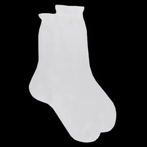 Femme Doré Doré Socquettes^Socquettes feuilles en transparence -