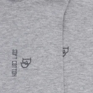Homme Doré Doré Socquettes^Socquettes homme en coton doux - Gris clair