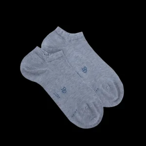 Homme Doré Doré Socquettes^Socquettes homme en fil d'Écosse - Bleu Glacier