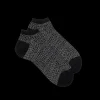 Femme Doré Doré Socquettes^Socquettes pour femmes en fil d'Ecosse à motifs crocodile -