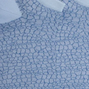 Femme Doré Doré Socquettes^Socquettes pour femmes en fil d'Ecosse à motifs crocodile - Bleu Vague