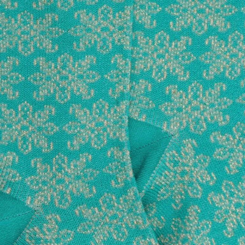 socquettes_pour_femmes_en_1-14.webp Femme Doré Doré Socquettes^Socquettes pour femmes en fil d'Ecosse à motifs de mandalas avec effet scintillant. -