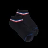 Enfant Doré Doré Socquettes^Socquettes sportifs en coton éponge pour enfants - Bleu marine foncé