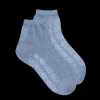 Femme Doré Doré Socquettes^Socquettes transparentes demi vantail - glacier